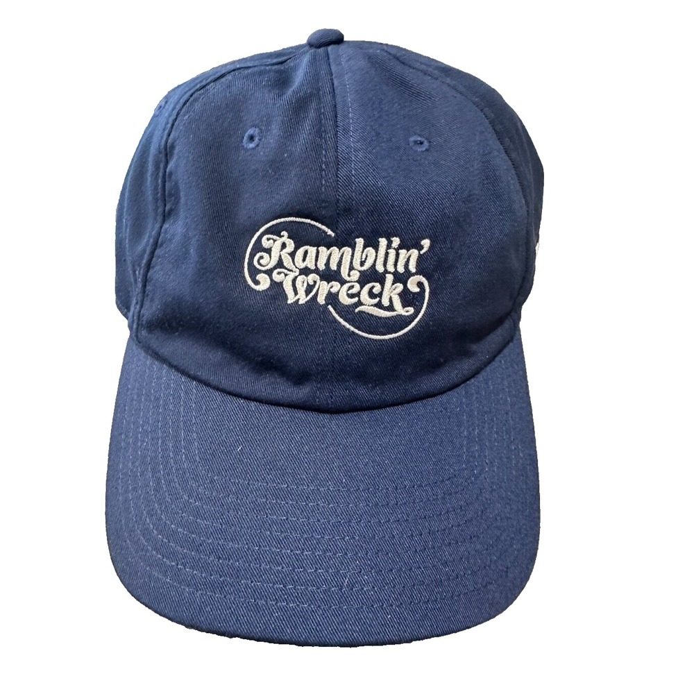 Adidas Georgia Tech Ramblin Wreck Navy Blue Adjustable Womens Hat NEW